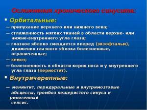 Острый и хронический гайморит презентация