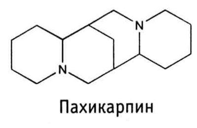 Формула препарата пахикарпин
