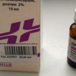 Treatment of adenoids with “Protargol”