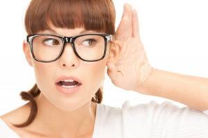 снижение слуха - осложнение операции при отите