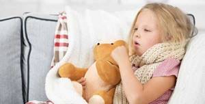 Спазматический сухой кашель у ребенка