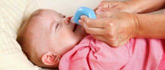 A child has mucus in the nasopharynx, what to do?